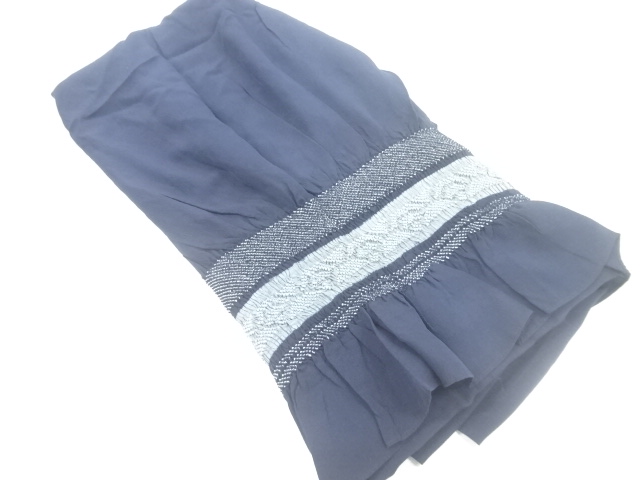 JAPANESE HEKO OBI / FOR MEN / SHIBORI / ABSTRACT